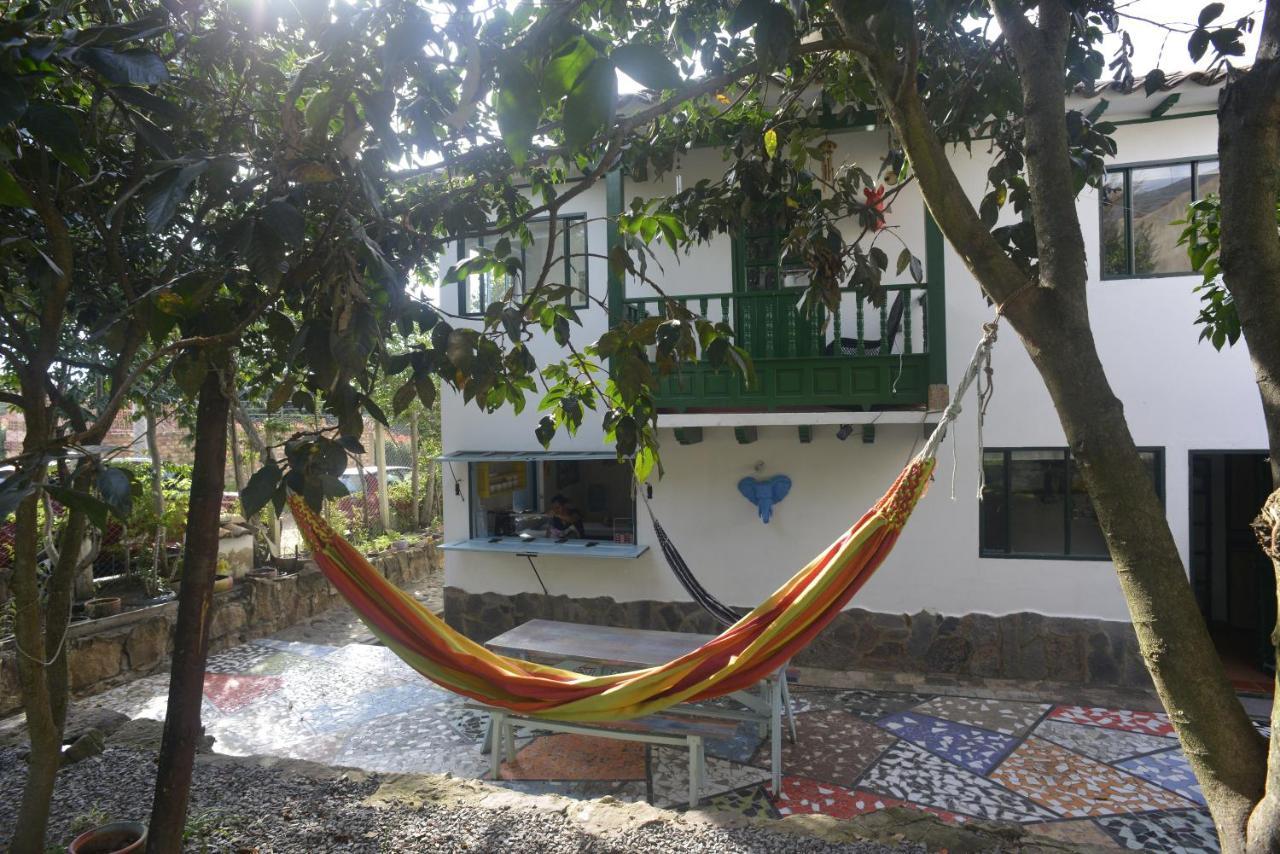 Rapsodia Hostel Villa de Leyva Exterior foto